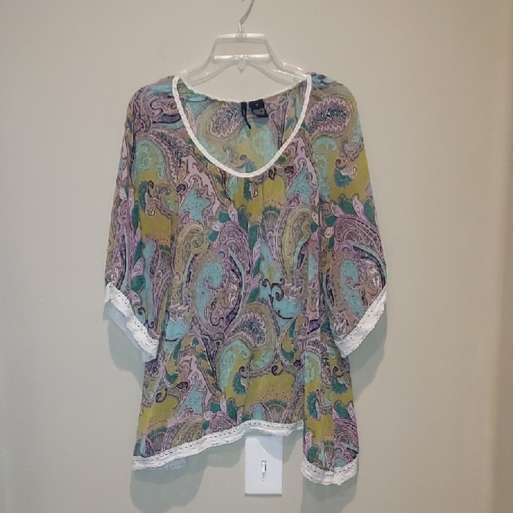 New Directions Boho Blouse